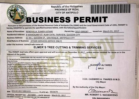 antipolo city business permit|Business Permits and RPT Payments .